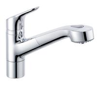 Kludi Miscelatore Monocomando Alta Pressione Per Cucina Con Doccia Estraibile