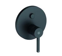 KLUDI NOVA FONTE PURISTIC Mitigeur monocommandé encastré pour bain et douche, montage mural, 25 l/min, 206633915, 206633915, Colorazione: nero opaco