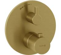 Kludi Nova Fonte Puristic rubinetto per doccia da incasso con termostato oro 20885N015