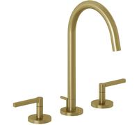 Kludi Nova Fonte Puristic rubinetto per lavabo verticale oro 20143N015