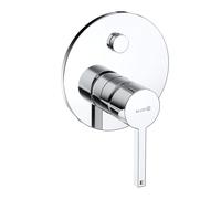 Kludi Nova Fonte Puristic rubinetto per vasca e doccia da incasso cromo 207590515