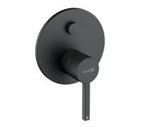 Kludi Nova Fonte Puristic rubinetto per vasca e doccia da incasso nero 207593915