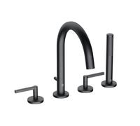 Kludi Nova Fonte rubinetto per vasca e doccia bordo vasca nero 204253915