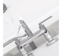 Kludi NOVA FONTE rubinetto vasca esterno, miscelatore a due comandi, 205400515, NOVA FONTE cromo [Rubinetteria Bagno > Rubinetteria Vasca]