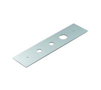 KLUDI Plaque de montage visible à trois trous, 1602405, 1602405