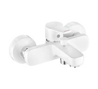Kludi Pure&Easy rubinetto per vasca e doccia a parete cromo-bianco 376819165