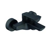 KLUDI PURE&STYLE Mitigeur monocommandé pour bain et douche, montage mural, 406813975, 406813975, Colorazione: nero opaco