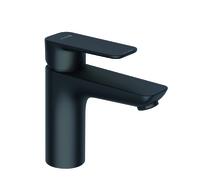 KLUDI PURE&STYLE Mitigeur monocommandé pour lavabo, hauteur de bec 100mm, sans garniture d'écoulement, 402923975, 402923975, Colorazione: nero opaco
