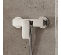 Kludi PURE&STYLE rubinetto doccia esterno con miscelatore, 408410575, PURE&STYLE cromo [Rubinetteria Bagno > Rubinetteria Doccia]
