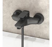 Kludi PURE&STYLE rubinetto vasca esterno, miscelatore monocomando, 406813975, PURE&STYLE nero opaco [Rubinetteria Bagno > Rubinetteria Vasca]