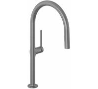 Kludi Reef rubinetto da cucina verticale nero 50851N275