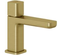 Kludi Renon rubinetto d'arresto per lavabo verticale oro 42118N075