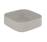 Kludi Resa C lavabo con tappo 40x40 cm quadrata da appoggio marrone/beige 58CW30O2