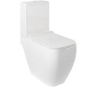 Kludi Resa C wc monoblocco con scarico a vortice bianco 28WCB0643