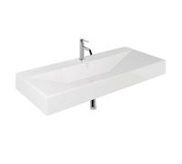 Kludi Resa lavabo con tappo 121x50 cm rettangolare da mobile-da appoggio bianco 59WW12143