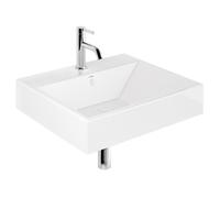 Kludi Resa lavabo con tappo 61x50 cm quadrata da mobile-da appoggio bianco 59WW6143
