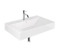 Kludi Resa lavabo con tappo 81x50 cm rettangolare da mobile-da appoggio bianco 59WW8143