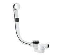 Kludi ROTEXA set scarico e troppopieno set completo, 2140705-00, ROTEXA bianco/cromo [Rubinetteria Bagno > Sistemi di Scarico]