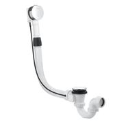 Kludi ROTEXA set scarico e troppopieno set completo, 2140805-00, ROTEXA bianco/cromo [Rubinetteria Bagno > Sistemi di Scarico]