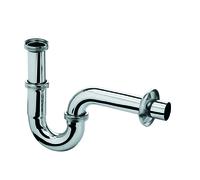KLUDI Siphon tubulaire G 1 1/4, modèle standard, chrome, 1025005-00, 1025005-00