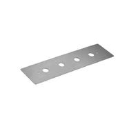 Kludi Universal piastra di montaggio a vista per rubinetto 4 fori, 1602105, Universal cromo [Rubinetteria Bagno > Accessori di Montaggio per Rubinetteria Bagno]