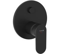 Kludi X1 rubinetto per vasca e doccia da incasso nero 327593975