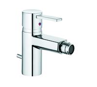 KLUDI ZENTA Mitigeur monocommandé pour bidet, montage monotrou, hauteur de bec 70mm, chrome, 385300575, 385300575