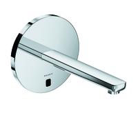 KLUDI ZENTA SL E Robinetterie de lavabo électronique, saillie 240mm, rosace ronde, alimentation électrique ou par pile, chrome, 3840305, 3840305