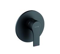 KLUDI ZENTA SL Mitigeur monocommandé encastré pour douche, 28 l/min, 487553965, 487553965, Colorazione: nero opaco