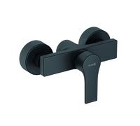 KLUDI ZENTA SL Mitigeur monocommandé pour douche, montage mural, 488703965, 488703965, Colorazione: nero opaco