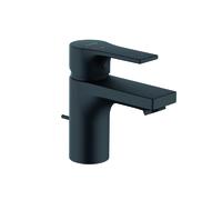 KLUDI ZENTA SL Mitigeur monocommandé pour lavabo, hauteur de bec 75mm, EcoPlus, 482633965, 482633965, Colorazione: nero opaco