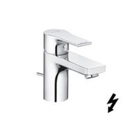 KLUDI ZENTA SL Mitigeur monocommandé pour lavabo, hauteur de bec 75mm, pour réservoir sans pression, chrome, 482770565, 482770565