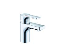 KLUDI ZENTA SL Mitigeur monocommandé pour lavabo, hauteur de bec 75mm, sans garniture d'écoulement, EcoPlus, 483890565WR4, 483890565WR4, Colorazione: cromo