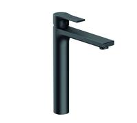 KLUDI ZENTA SL Mitigeur monocommandé pour vasque, hauteur de bec 240mm, 5 l/min, sans garniture d'écoulement, 482563965, 482563965, Colorazione: nero opaco