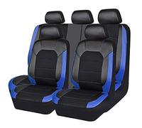 KLUFO Auto Pelle Coprisedili per Audi Q3 Q5 A4 A3 A6 Q7 A1 A5 A7 A8 TT R8 1995-2023 2024, Posto a Sedere Protezion Traspirante Antiscivolo Confortevole Auto Accessori,Blue