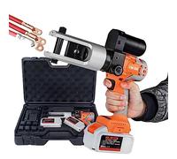 KLUFO Pinza crimpatrice idraulica elettrica Pinza idraulica Ricaricabile 16-300 mm² Pinza crimpatrice a Batteria per terminali in Rame e Alluminio