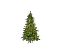 KLULK Albero Di Natale 5400 Luci Led IP-44 Bormio 240 cm, Diametro 150 Cm,Verde, Con Led Base A Croce,Realistico & Stabile,Montaggio Sistema Ombrello, Ignifugo,12 Anni Di Garanzia