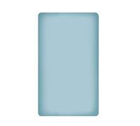 KLULK Lenzuolo Sotto Con Angoli Elasticizzati 1 Posto E Mezzo 100% Cotone Cielo 125 X 200 + 25 Cm Made In Italy