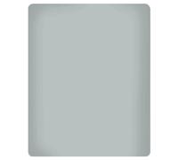 KLULK Lenzuolo Sotto Con Angoli Elasticizzati Matrimoniale Grigio, 100% Percalle