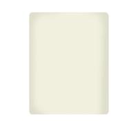 KLULK Lenzuolo Sotto Con Angoli Elasticizzati Matrimoniale Maxi Panna 100% Cotone 180 x 210 + 27 Cm Made In Italy 2 Posti