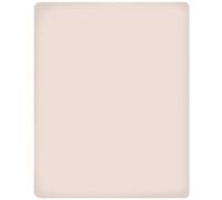 KLULK Lenzuolo Sotto Con Angoli Elasticizzati Matrimoniale Rosa Cipria,100% Perc