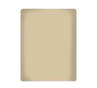 KLULK Lenzuolo Sotto Con Angoli Elasticizzati Matrimoniale Sabbia 100% Cotone 175 x 200 + 27 Cm Made In Italy 2 Posti