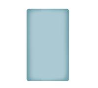 KLULK Lenzuolo Sotto Con Angoli Elasticizzati Misure Francesi Cielo 100% Cotone