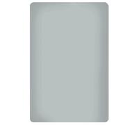 KLULK Lenzuolo Sotto Con Angoli Elasticizzati Una Piazza E Mezza Grigio,100% Per