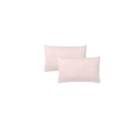 KLULK Set di Federe Per Cuscini Per Bambini 40x60 Cm,In Puro Cotone 100% Fibra Naturale In Tinta Unita Cipria,Antibatterico,Antiacaro,Tessuto Traspirante, 100% Made In Italy (1)