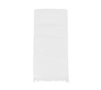 KLULK Set Lenzuola Completo Letto Singolo Bianco, Lenzuolo Sotto Con Angoli + Le