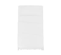 KLULK Set Lenzuola Completo Letto Una Piazza E Mezza Bianco, Lenzuolo Sotto Con