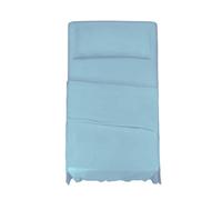 KLULK Set Lenzuola Completo Letto Una Piazza E Mezza Cielo, Lenzuolo Sotto Con A