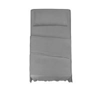 KLULK Set Lenzuola Completo Letto Una Piazza E Mezza Grigio, Lenzuolo Sotto Con