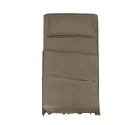 KLULK Set Lenzuola Completo Letto Una Piazza E Mezza Tortora, Lenzuolo Sotto Con